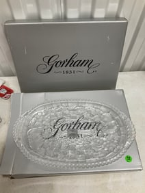 Gorham Spring Traditionals Country Terrace Oblong Tray 14.5 inches