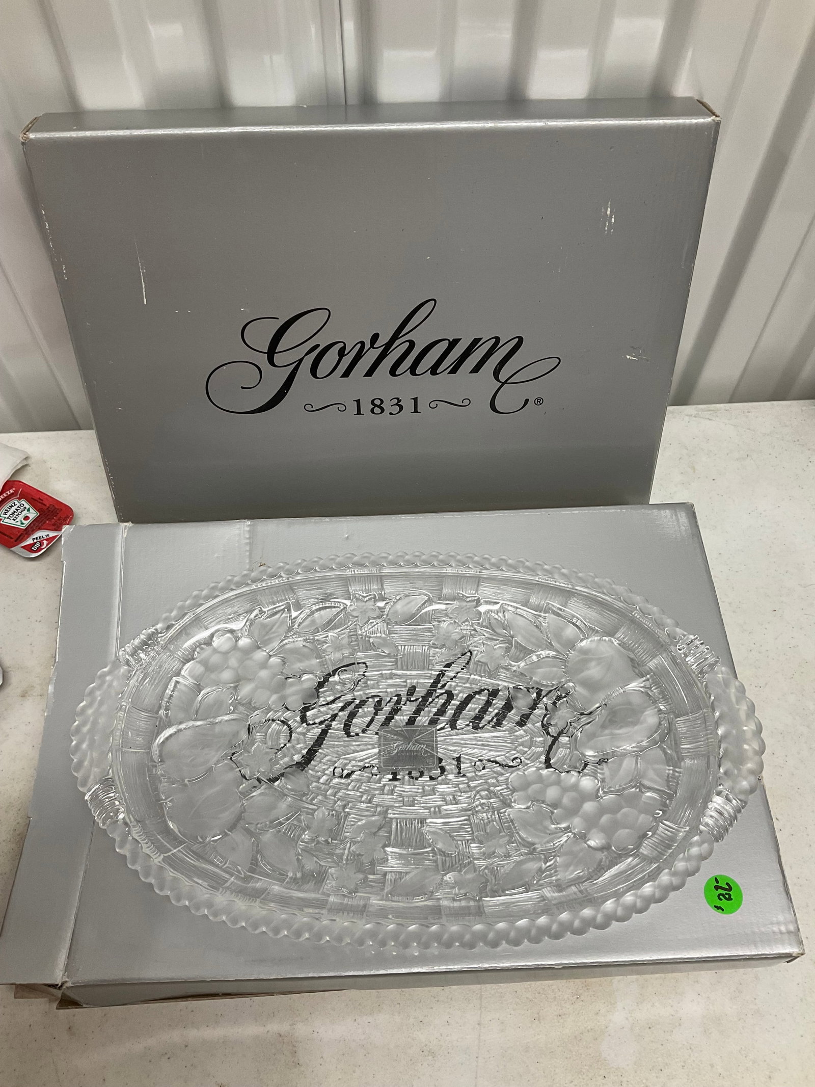 Gorham Spring Traditionals Country Terrace Oblong Tray 14.5 inches: Gorham Spring Traditionals Country Terrace Oblong Tray 14.5 inches