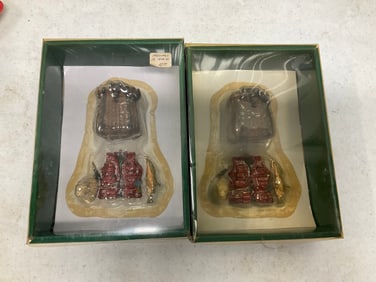 Lot of 2 Department 56 Pastimes Ornaments