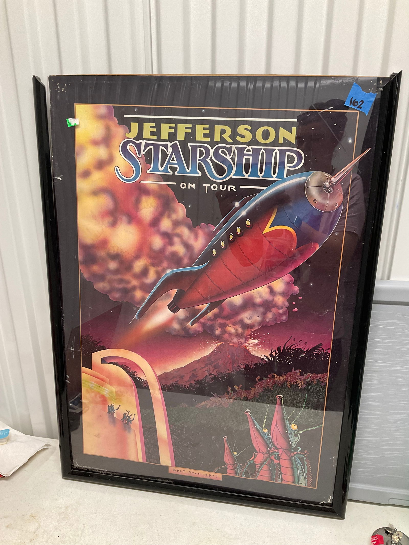 Jefferson Starship wall poster, with minor damage (1 of 1)