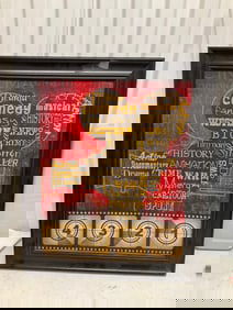 Movie themed art work 20x24