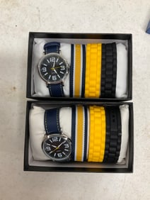 Lot of 2 watches and extra bands