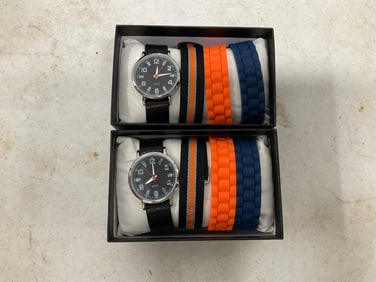 Lot of 2 watches and extra bands