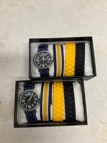 Lot of 2 watches and extra bands