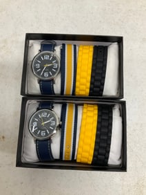 Lot of 2 watches and extra bands