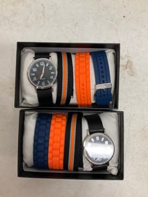Lot of 2 watches and extra bands