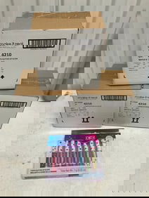 Lot of 3 cases of 7 day glitter lip gloss new in package set of 6