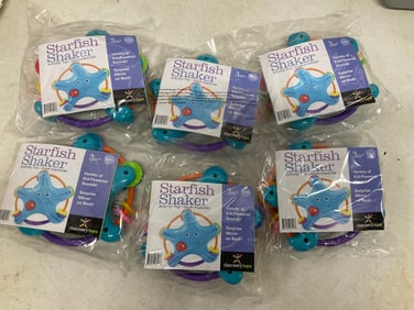 Lot of 6 Starfish Shaker