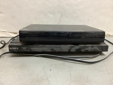 Sony and Insignia DVD Players (Sony Model Number - DVPSR500H)