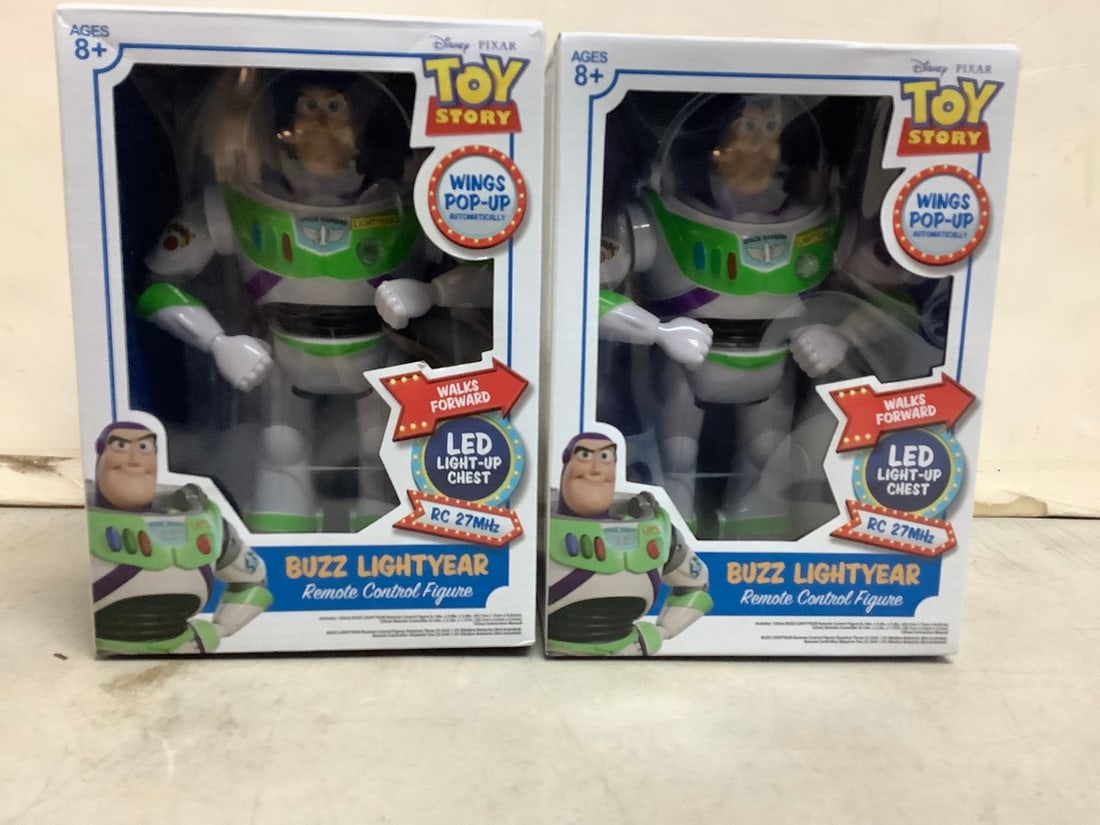 Toy Story Buzz Lightyear Remote Control Lot - NEW (1 of 1)