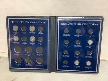 United States Commemorative Gallery Coinbook with Coins