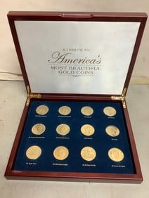 Various Golden Coins