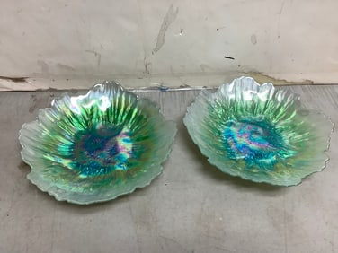 Modern Art Dishes (9in Long)