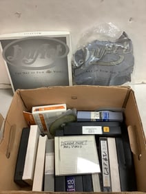 Vintage VHS tapes and more
