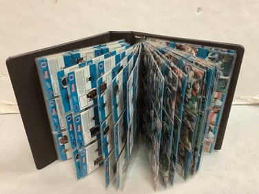 1991 All-Madden Football card album full of collectible cards
