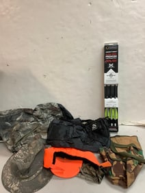 TenPoint arrows, hunting bags, and more