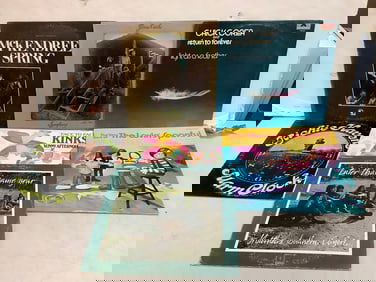 Vintage records(McKendree Spring, Richie Havens, The Lovin Spoonul, Face to Face Kinks, and more)