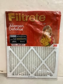 Filtrete Allergen defense filter(20x25x1-new, sealed)