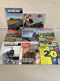 Various railroad magazines(Mainline, Great Model Railroads, and more)