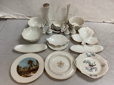Lenox decorative plates, (tallest 7.75in.)