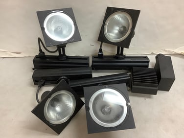 Lightolier track light fixtures