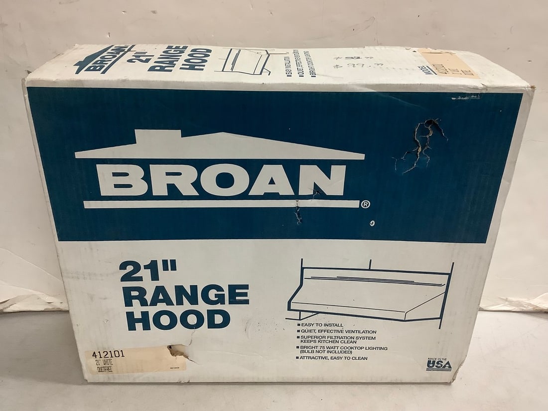 Broan 21'' Range Hood: Broan 21'' Range Hood