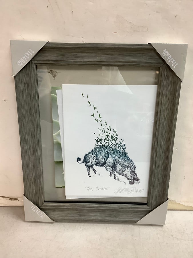 Torc Thath art print framed signed Chelsea Smith(14in.x17in.) (1 of 1)