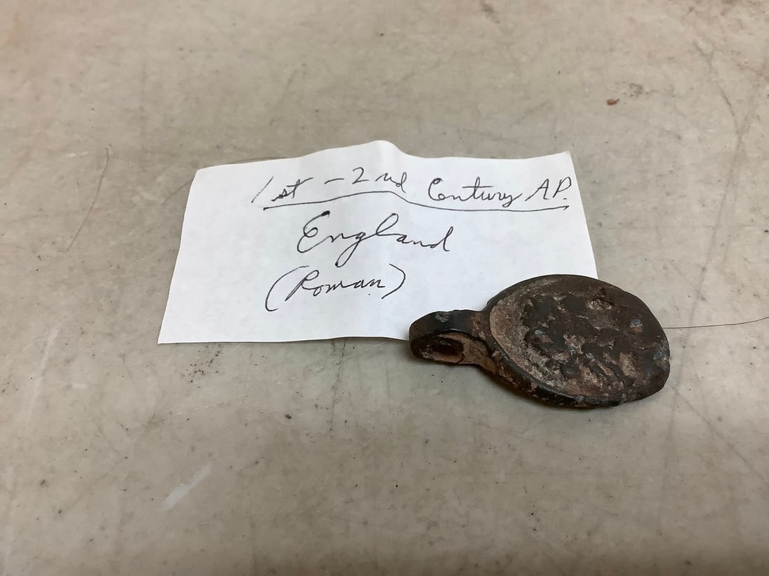 Roman Pendant C. 1st - 2nd Century A.D. (Found in England) (1 of 1)