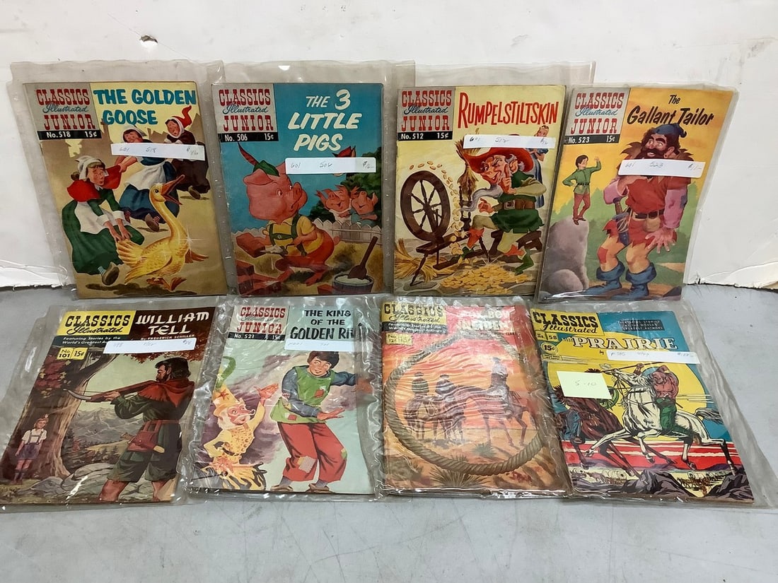 Vintage Classics Illustrated comics (1 of 1)