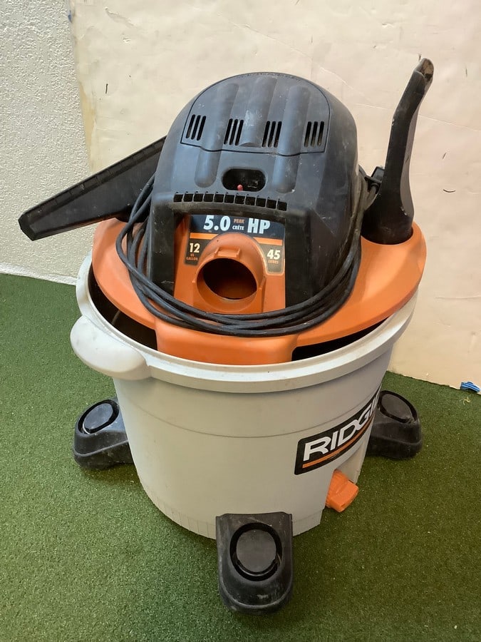 Rigid Wet Vacuum (Model - WD12450): Rigid Wet Vacuum (Model - WD12450)