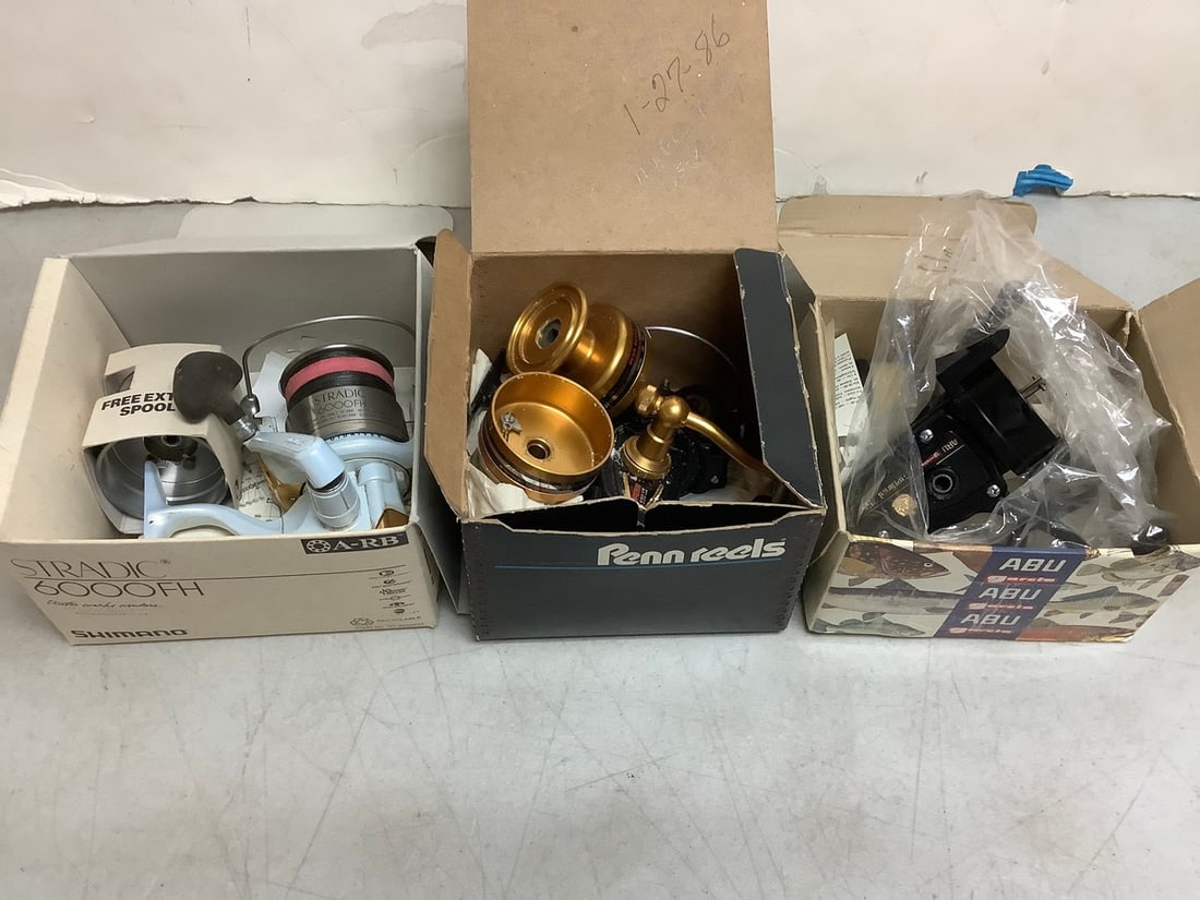 Various Fishing Reels (Penn Reels, Stradic and more) (1 of 1)