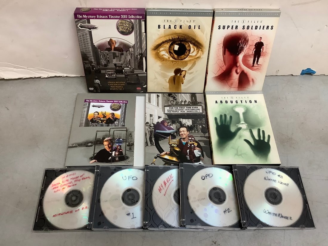 Various DVD's  (The X-Files and The Mystery Science) and more (1 of 1)