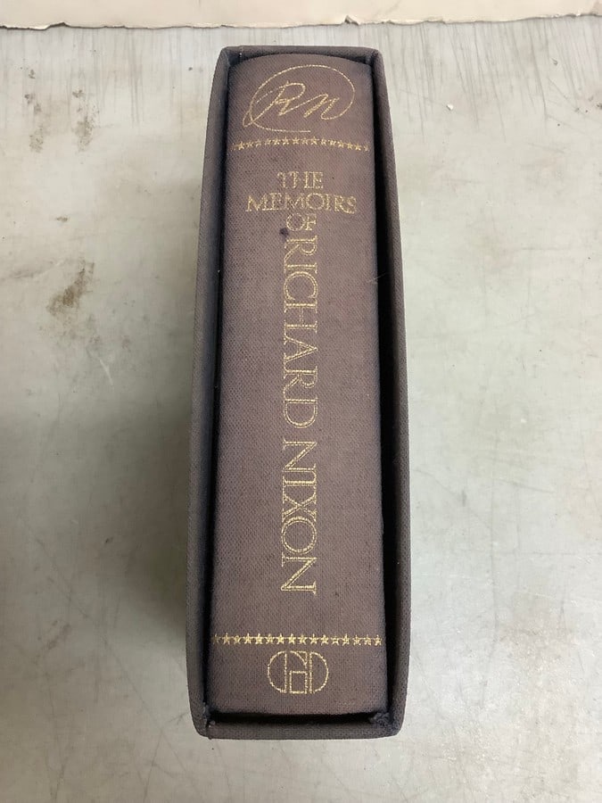 The Memoirs of Richard Nixon signed autobiography (1 of 1)