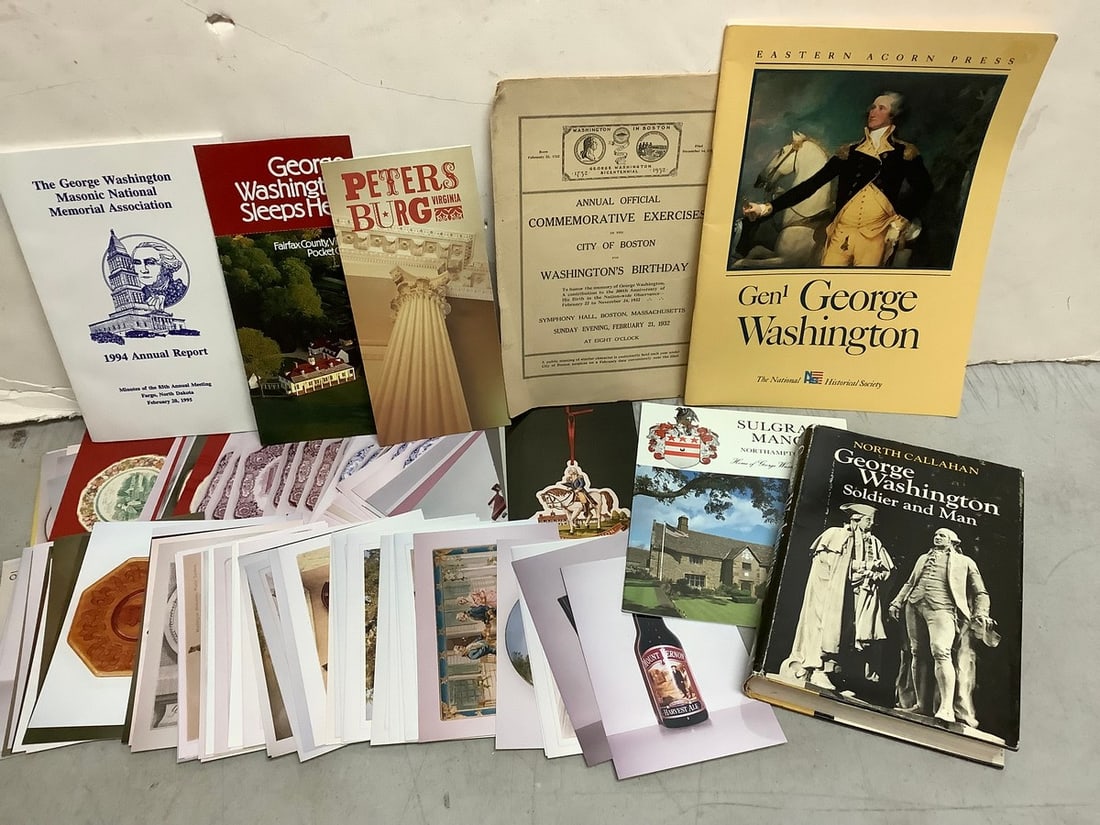 George Washington pamphlets, book, and more (1 of 1)