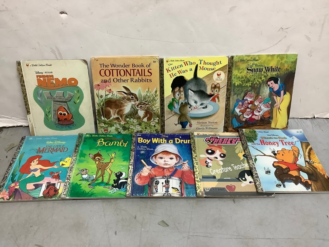 The Little Golden Books(Snow White, The Little Mermaid, Bambi, Finding Nemo, and more): The Little Golden Books(Snow White, The Little Mermaid, Bambi, Finding Nemo, and more)