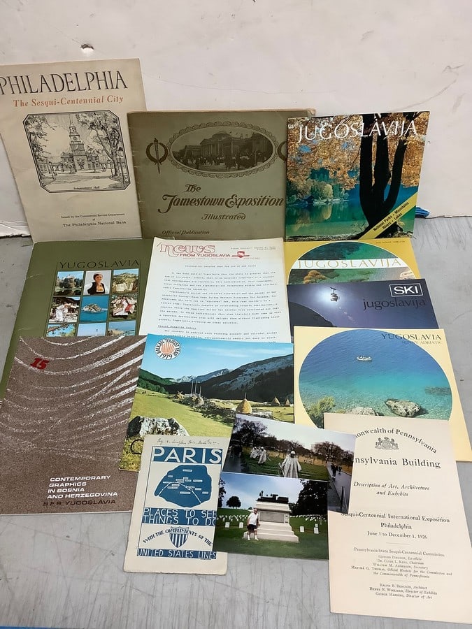 Various booklets and more(Jugoslvika, Philadelphia, etc.): Various booklets and more(Jugoslvika, Philadelphia, etc.)
