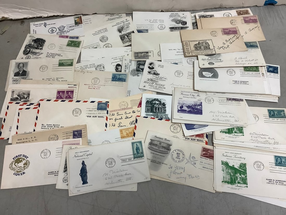 Vintage First Day Covers: Vintage First Day Covers