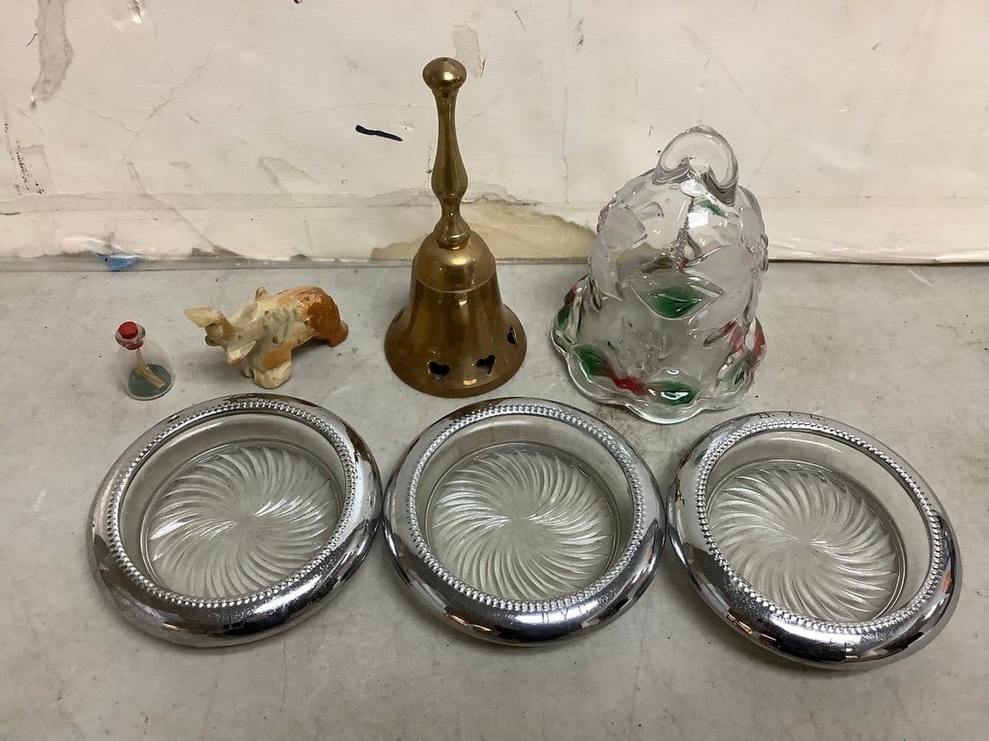 Various Bells, MCM Coasters and more (Tallest - 5.5in) (1 of 1)