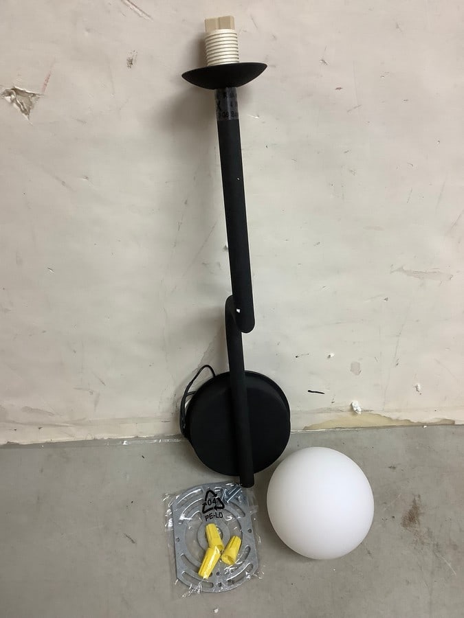 Pholc Hand Blown Glass Globe Light *New in Package* 16in Tall (1 of 1)