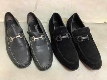Jiekepijiang dress shoes(size 47) and Robert Wayne dress shoes (size 12D)