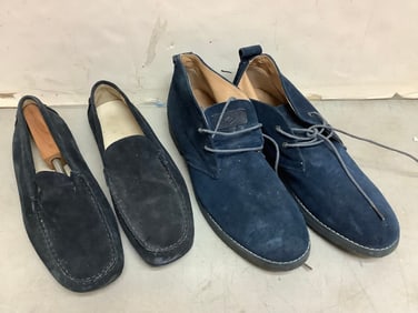 Joseph Abboud shoes(size 12)and Metropolitan View slip on shoes(size N/A)