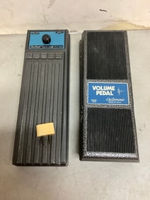 Volume pedals(Boss-model:FV-100 De Armand-model:1602)
