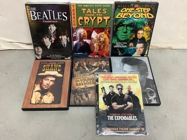 Various DVD's(The Beatles, One Step Beyond, Tales from the Crypt, and more)