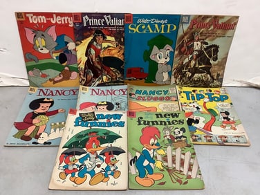 Vintage 10 cent comics