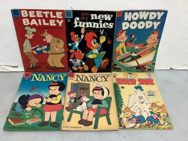 Vintage comics(Howdy Doody, Nancy, Spencer Spook, and more)