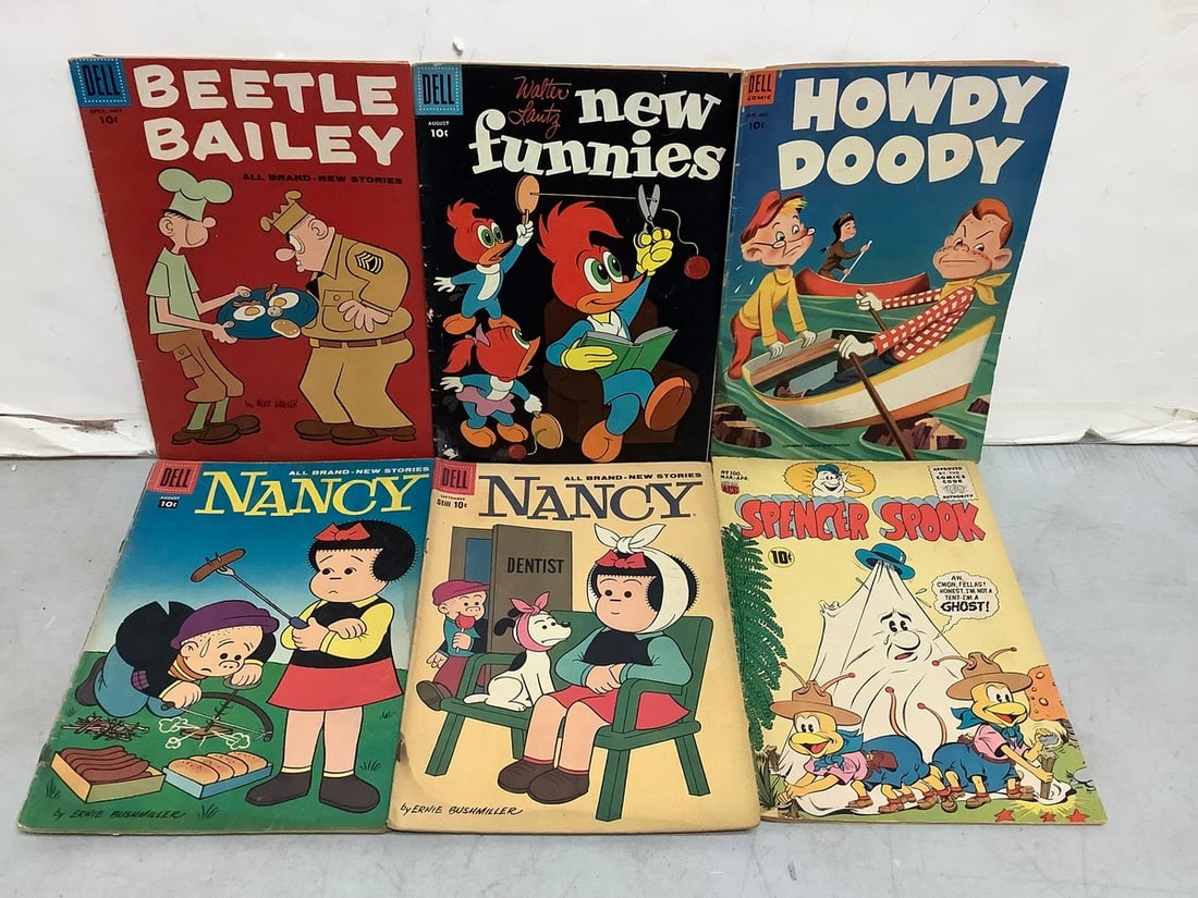 Vintage comics(Howdy Doody, Nancy, Spencer Spook, and more) (1 of 1)
