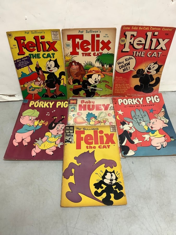 Vintage 10 cent comics (1 of 1)