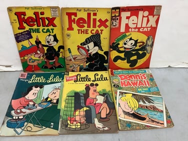 Vintage 10 cent comics