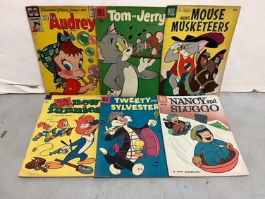 Vintage 10 cent comics