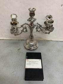 Clarence Clemons tape and decorative candleholder(13.5in.tall)
